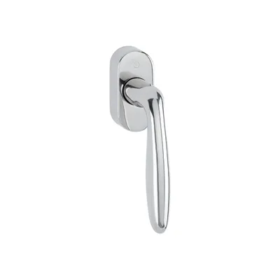 Produktbild von Hoppe Verona Fenstergriff F49 Messing verchromt, M051/U26,  7 - 35 mm Vierkant