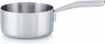 Image de Casserole Masterpro Bones by Alessi Acier inoxydable Ø 16 cm 1,6 L Noir