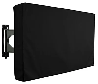 TV-Hülle Outdoor 36-38 Zoll, wasserdicht, 600D, schwarz