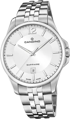 Produktbild von Candino Edelstahl Herren Uhr Analog Casual Armbanduhr silber Classic D2UC4762/1