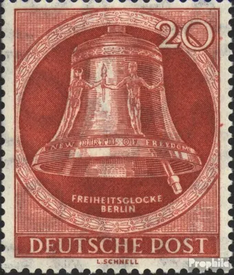 Produktbild von Briefmarken Berlin (West) 1951 Mi 84 postfrisch Freiheitsglocke