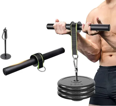 Produktbild von Unterarm Handgelenk Rollentrainer, Unterarmtrainer mit Anti-Rutsch Trainingsgerät für ideal für Griffkraft, Muskelaufbau, Rehabilitation