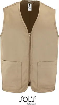 Produktbild von SOLs 02110 | Herren Bodywarmer Wallace - Farbe: Rope - Größe: S