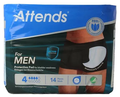 Productafbeelding van Attends For Men 4 (14 Stuks)
