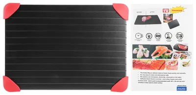 Produktbild von Multifunktionale Auftauplatte für den Haushalt, Aluminium-Antihaft-Auftauplatte für Lebensmittel