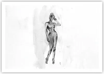 Produktbild von Poster - Poster ohne Rahmen - Nacktheit Frau Körper - 100x70 cm - Wand Bild - Wanddeko - Wandbilder - Kunstposter - Wandposter - Bilder - Kunstdruck - Wanddekoration - Wandbild - P2XAA100x70-5075