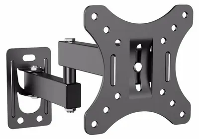 Image de Support mural pivotant, inclinable et rotatif pour téléviseurs de 10 à 32 pouces, compatible VESA 100x100/75x75 mm
