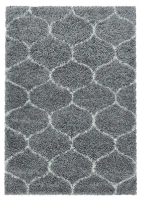 Obrázok produktu pre Carpetsale24 Koberec s vysokým vlasom do obývacej izby, škandinávsky dizajn, moderný shaggy, jemný, mäkký a pohodlný, rozmery: 280 x 370 cm