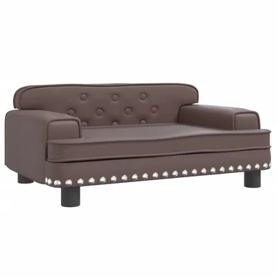 Produktbild von vidaXL Kindersofa Braun 70x45x30 cm Kunstleder