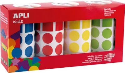 Zdjęcie produktu dla APLI kids 18804 Naklejki APLI kids "Kształty", na rolce, różne