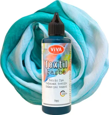 Produktbild von Viva Decor Textilfarbe, 90 ml Petrol