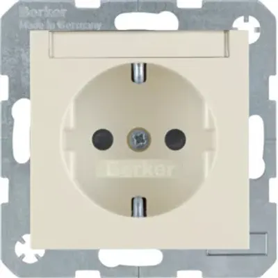 Zdjęcie produktu dla Berker 41498982, Typu F, Biały, Duroplast, IP20, 250 V, 16 A