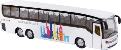 Produktbild von Reisebus 19cm Rückzug mit Licht und Sound 3f