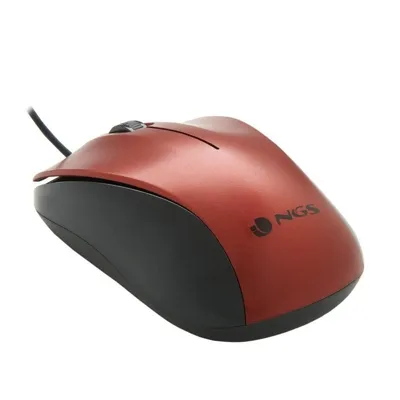 Immagine prodotto di Mouse ottico NGS NGS-MOUSE-1092 Rosso 1200 DPI
