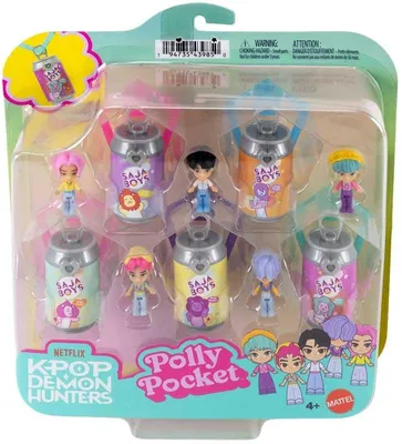 Obrázek produktu pro Polly Pocket JTM73, Akční/dobrodružství, 4 rok/roky, Vícebarevný, Plast