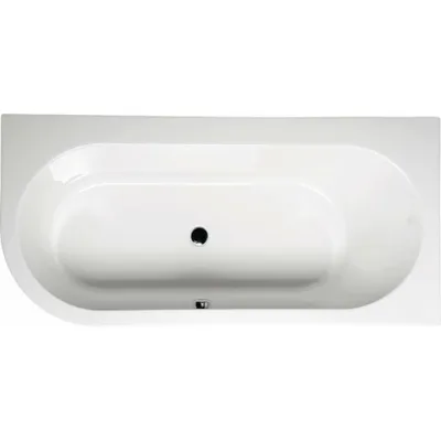 Immagine prodotto di Vasche da bagno Polysan - Vasca asimmetrica ASTRA R, 1650x800x480 mm destra, bianco 34611