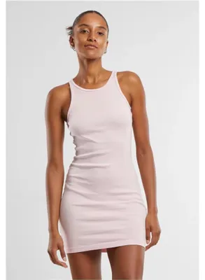 Zdjęcie produktu dla Dámské šaty Urban Classics Ladies Washed Rib Jersey Dress blushedrose - L