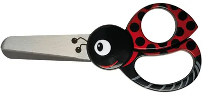 Produktbild von Fiskars Kinderschere mit Tiermotiv, Marienkäfer, L 13 cm, 1 Stk [HOB-1381]