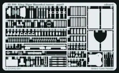 Produktbild von Eduard Accessories Königstiger mit Henschelturm Fotoätzsatz 3935399
