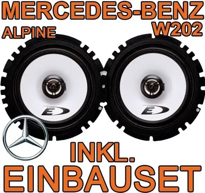 Produktbild von Alpine 16,5cm 2-Wege Koaxe für Mercedes- JUST SOUND best choice for caraudio