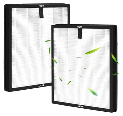 Zdjęcie produktu dla Filtr zamienny do oczyszczacza powietrza, filtr HEPA H13, zestaw 2 lub 4 sztuki