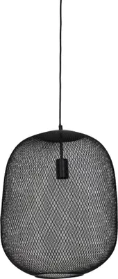 Produktbild von Light & Living - Hängeleuchte Reilley - Schwarz - Ø40cm Hängelampe - Esstischlampe - Wohnzimmerlampe - Schlafzimmerlampe - Wohnzimmer