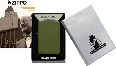 Obrázek produktu pro Zippo 1941 Replica Green Crackle Founder’s Day 2026 limitovaný zapalovač