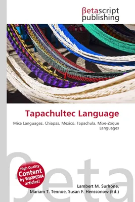 Produktbild von Tapachultec-Sprache