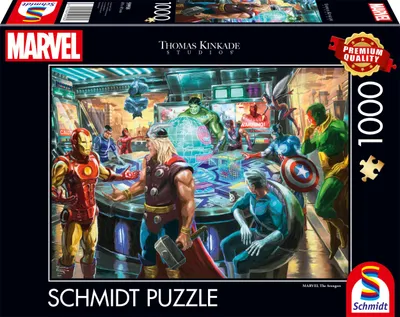 Image de Schmidt Jeux Marvel The Avengers 1000T 0 0 STK
