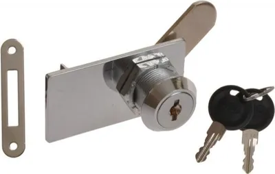 Zdjęcie produktu dla Zamek do drzwi szklanych X-916 chrom