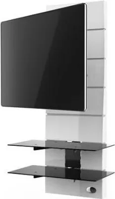 Immagine prodotto di Meliconi Ghost Design 3000 Rotation Supporto da Parete per Tv Monitor 32 a 63 Pollici Bianco