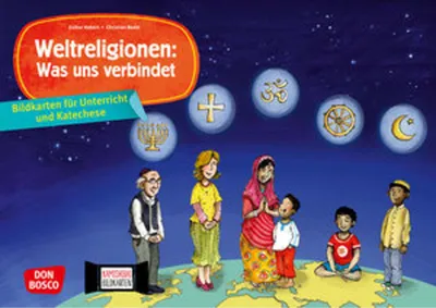 Obrázek produktu pro Weltreligionen: Was uns verbindet. Kamishibai Bildkartenset.
