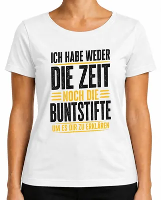 Imagen del producto de Camiseta blanca para mujer, talla M, con estampado que dice: "No tengo tiempo ni ganas de ser divertida. Sarcasmo. Trabajo."