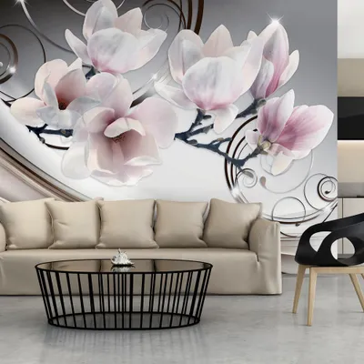 Produktbild von Basera Selbstklebende Fototapete Magnoliamotiv b-A-0222-a-d, mit UV-Schutz, 245x175 cm