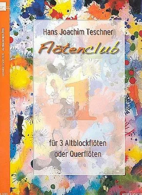 Produktbild von Flötenclub, für 3 Altblockflöten (3 Querflöten), Spielpartitur