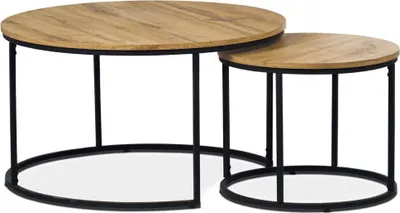 Obrázek produktu pro Autronic Set 2 ks stolků AF-3002 OAK