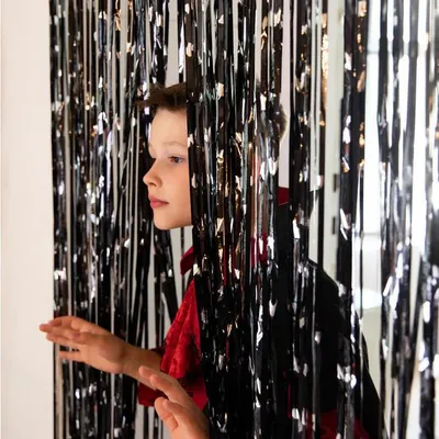Immagine prodotto di Tenda FLEDERMAUS argento nero 100x200cm