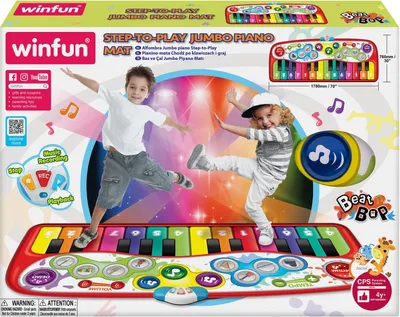 Image de WINFUN  Tapis de piano géant Step-to-Play