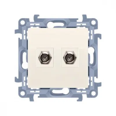 Obrázok produktu pre Kontakt-Simon CASF2.01/41, Biela, Plast, IP20, 77 mm, 43 mm, 77 mm