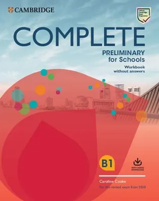Obrázek produktu pro Complete Preliminary for Schools Workbook Without Answers with Audio Download