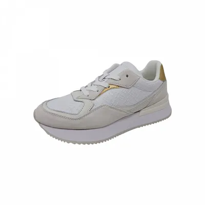 Produktbild von Tommy Hilfiger Lux Monogram Runner Sportschuh Weiß