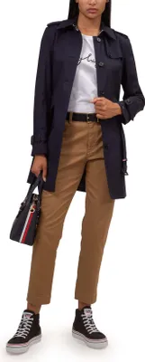 Immagine prodotto di TOMMY HILFIGER - Trench donna Heritage monopetto - Taglia XL