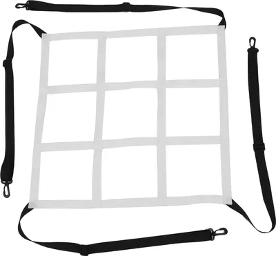 Obrázek produktu pro Strike Zone Target, přenosný, nastavitelný, tréninková pomůcka, vybavení, baseball, softball, nadhoz pro odpalování, pálkování, bílý