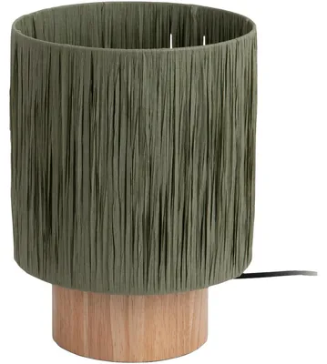 Image de Lampe de table "Ronda", vert-gris.