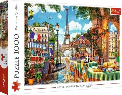 Produktbild von Trefl Puzzle Pariser Morgen 1000 Teile