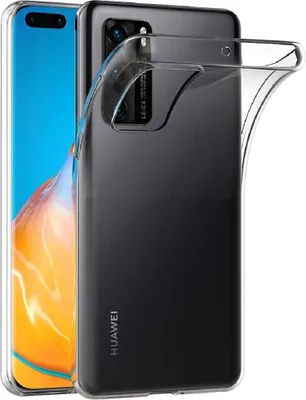 Produktbild von Wisam Huawei P40 6,1" Silikon Clear Case Schutzhülle Transparent
