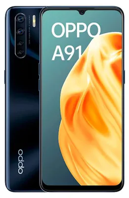 Produktbild von OPPO A91 , 16,3 cm (6.4"), 2400 x 1080 Pixel, 8 GB, 128 GB, 48 MP, Schwarz