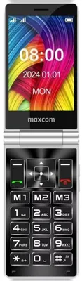 Produktbild von MaxCom Comfort MM835, Klapphandy, Dual-SIM, 8,89 cm (3.5"), 0,3 MP, 1400 mAh, Schwarz