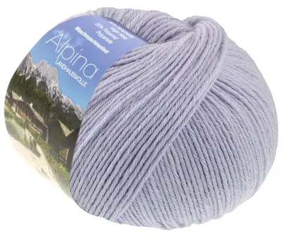 Produktbild von Lana Grossa - Alpina Landhauswolle 0085 veilchenblau