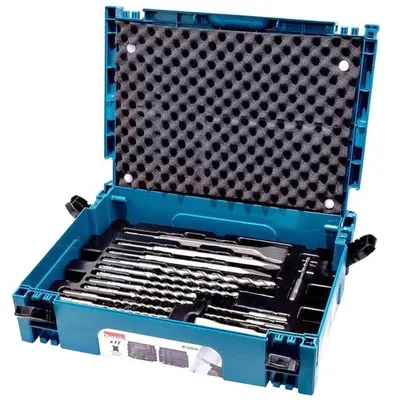Image de Coffret MAKPAC SDS-Plus 12 forets et 5 outils burinage - MAKITA - B-52059